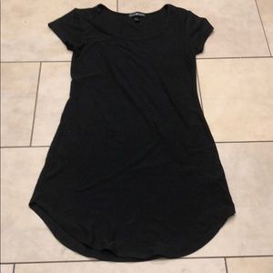 Women’s Black Fitted T-shirt Dress